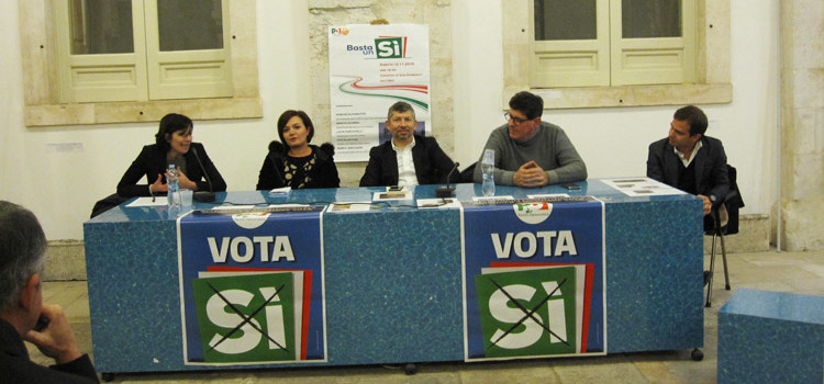 PD: Scalfarotto a Noci per sostenere il SI al Referendum