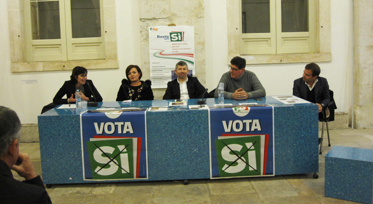 PD: Scalfarotto a Noci per sostenere il SI al Referendum