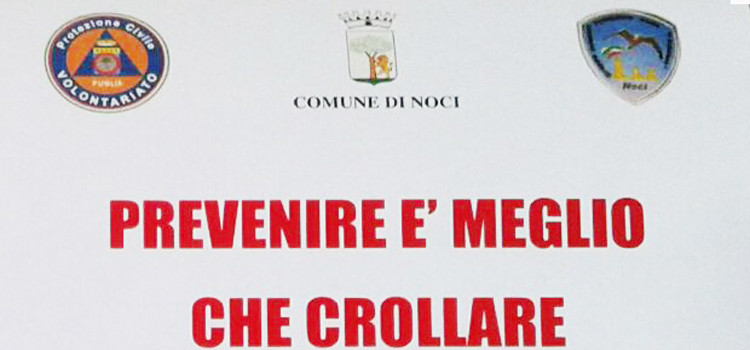 Prevenire è meglio che crollare