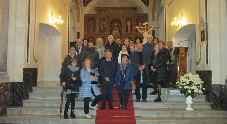 Soci UTEN in visita alla Matrice