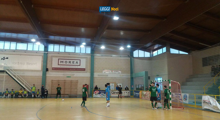 Derby C5: Noci Azzurri a valanga sul Futsal