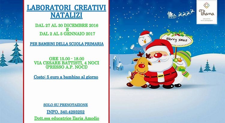 L’ass. A.P. accoglie i bambini con divertenti laboratori creativi