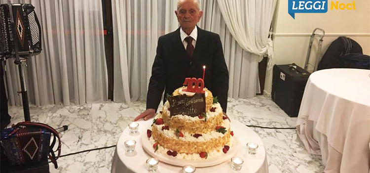 Applausi e riconoscimenti per i 100 anni di nonno Nicola