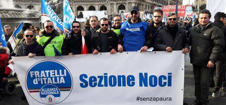 FdI-An Noci a Roma “in nome del popolo sovrano”