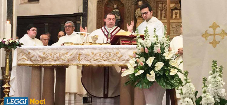 Mons. Giovanni Intini, prima messa da vescovo a Noci