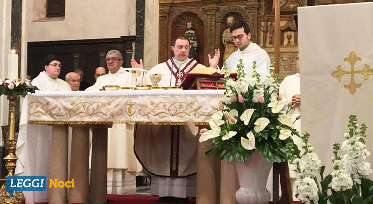 Mons. Giovanni Intini, prima messa da vescovo a Noci