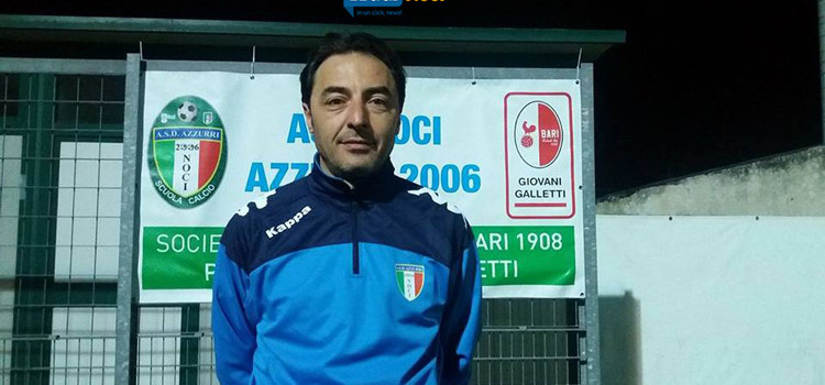 Noci Azzurri 2006, Dalena nuovo mister: “per me è una realtà nuova” Noci Azzurri 2006, Dalena nuovo mister: “per me è una realtà nuova”
