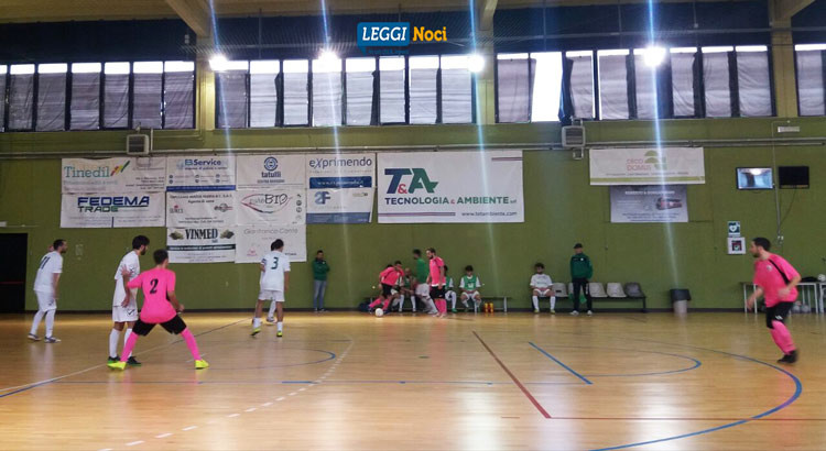 Al Noci Calcio A Cinque manca il guizzo decisivo: pari con il Bitonto