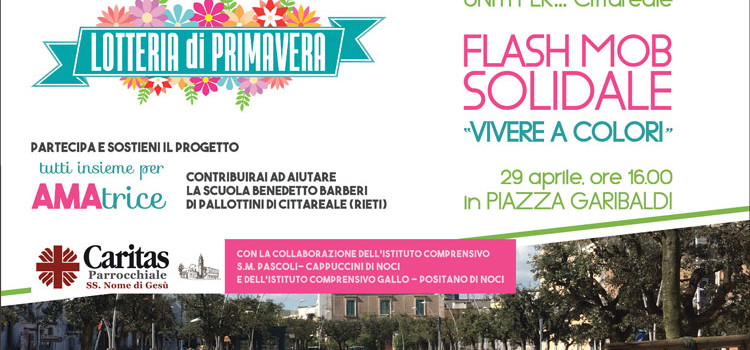 Lotteria di primavera, solidarietà alle zone terremotate