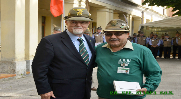 Guagnano, 20anni di servizio d’ordine Alpini