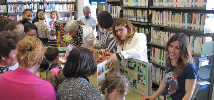 Si chiude “Di storia in storia…”, gli alunni espongono i propri lavori in biblioteca