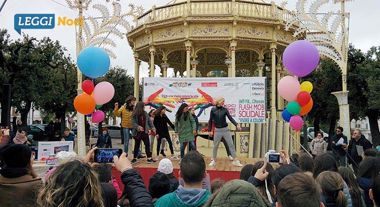 “Vivere a colori”: flash mob solidale per aiutare Cittareale