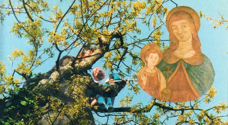 “Il guaio” della Madonna (della Croce): il rito di guarigione dell’ernia infantile