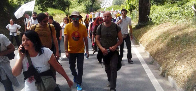 L’architetto nocese Giuseppe Intini racconta la marcia sul reddito di cittadinanza