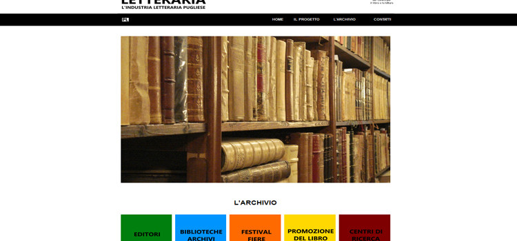 Puglia Letteraria, un archivio sull’universo letterario pugliese