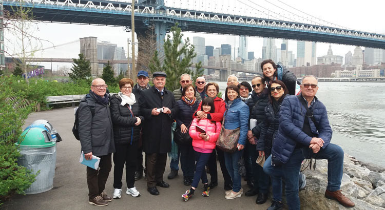 L’UTE di Noci in visita a New York L’UTE di Noci in visita a New York