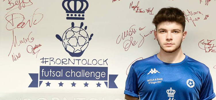 Il nocese Casulli al Borntolock Futsal Challenge 2017