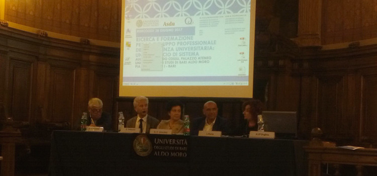 D’Onghia: “Migliorare la formazione dei docenti universitari per migliorare la qualità degli atenei” D’Onghia: “Migliorare la formazione dei docenti universitari per migliorare la qualità degli atenei”