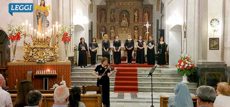 Canto gregoriano e violino barocco omaggiano la protettrice Madonna della Croce