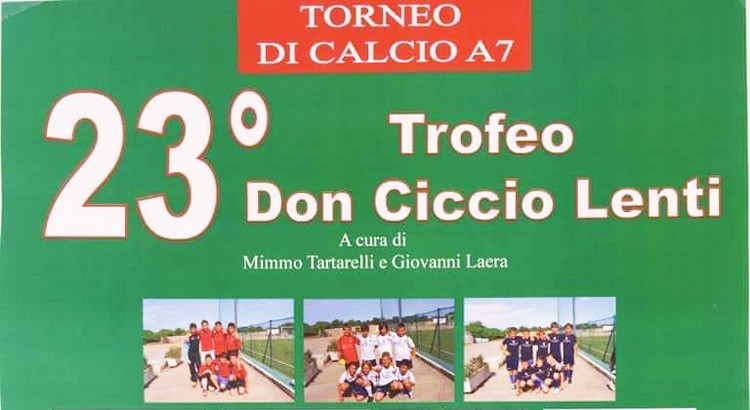 Annullato il “Don Ciccio Lenti” 2017 categoria Open Annullato il “Don Ciccio Lenti” 2017 categoria Open