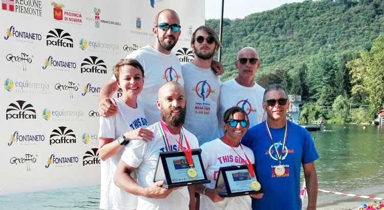 Marathon Swim, tre nocesi compiono l’impresa di 27Km a nuoto
