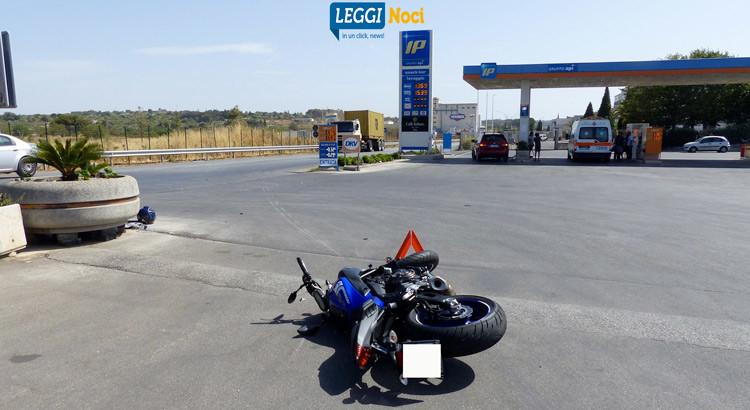 Impatto alle porte di Putignano, coinvolto centauro nocese Impatto alle porte di Putignano, coinvolto centauro nocese