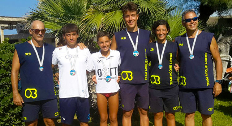 Acque libere: successi della Otrè Team a Molfetta e Manfredonia