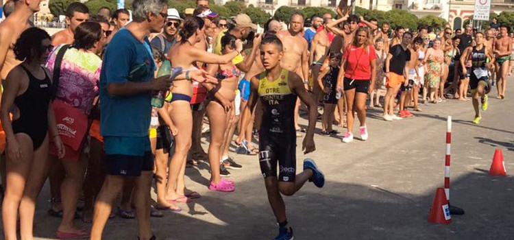 Aquathlon: podi per la OTT a Nardò