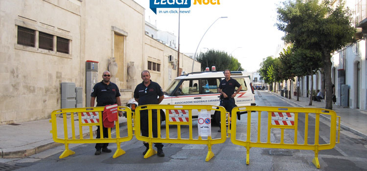 Festa patronale, funziona il sistema di ordine pubblico