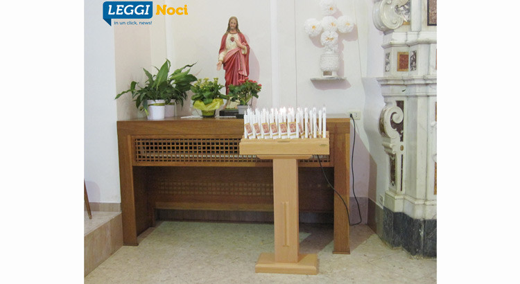 Nuovo candeliere per la Madonna della Croce