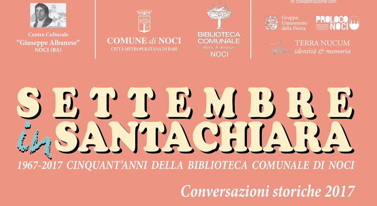 Settembre in Santa Chiara, parte la XVI edizione Settembre in Santa Chiara, parte la XVI edizione