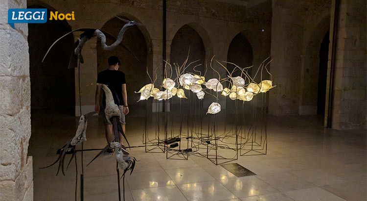 “Birds”, la manualità di Genco nel borgo antico “Birds”, la manualità di Genco nel borgo antico