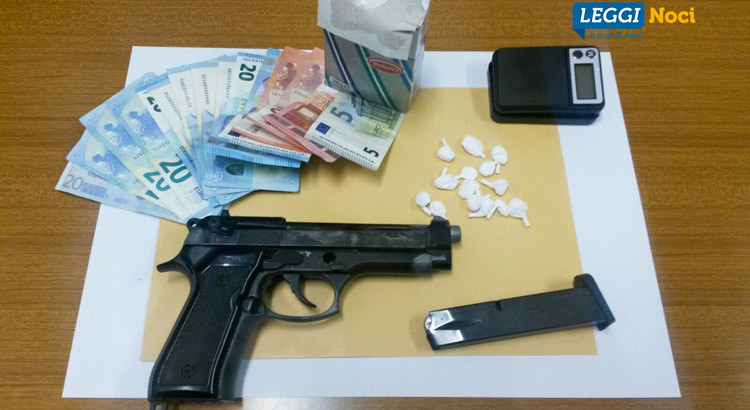 Droga e pistola, arrestato pusher “milanese” Droga e pistola, arrestato pusher “milanese”