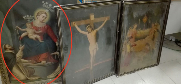 GdF: Opere d’arte rubate a Noci scoperte a Fasano