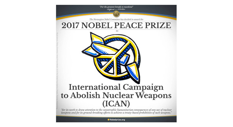 Premio Nobel per la Pace a ICAN, l’Italia ritratti la sua posizione