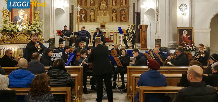 La banda cittadina festeggia Santa Cecilia