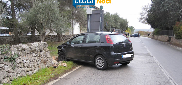 Carambola sulla provinciale, coinvolte due auto