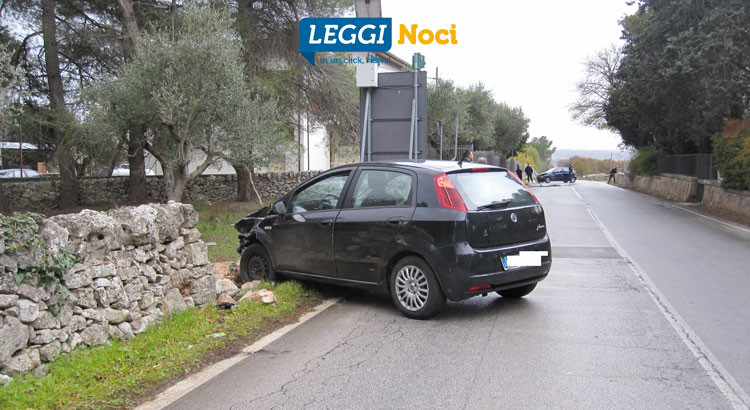 Carambola sulla provinciale, coinvolte due auto