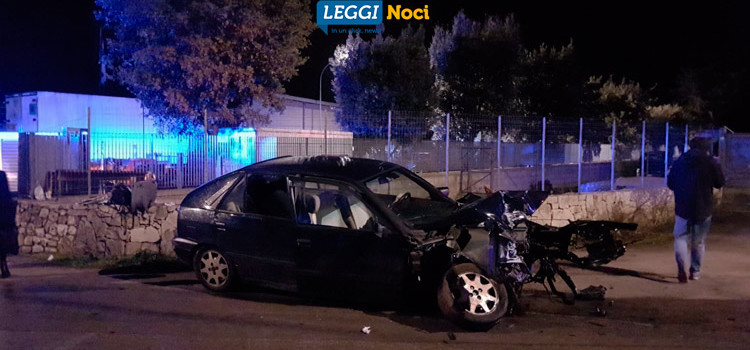 Scontro all’alba, coinvolti 5 nocesi