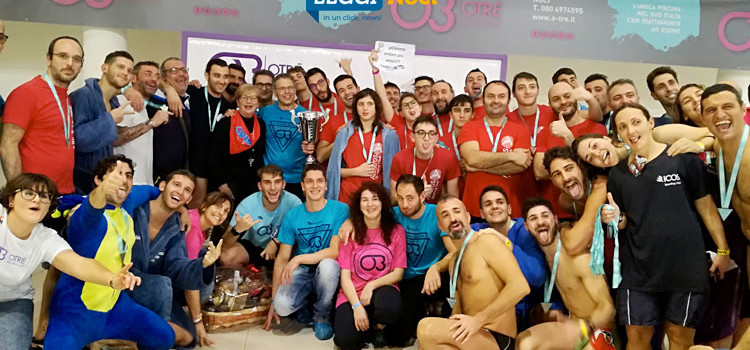 Christmas Swimming Race: 12h no stop tra agonismo e beneficenza