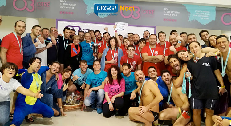 Christmas Swimming Race: 12h no stop tra agonismo e beneficenza