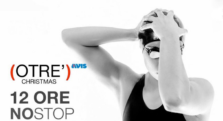 Otrè Christmas: 12 ore in acqua per solidarietà
