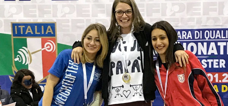 Antonella D’Arconso campionessa regionale di pesistica