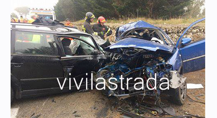 Incidente sulla SS100, in 4 perdono la vita