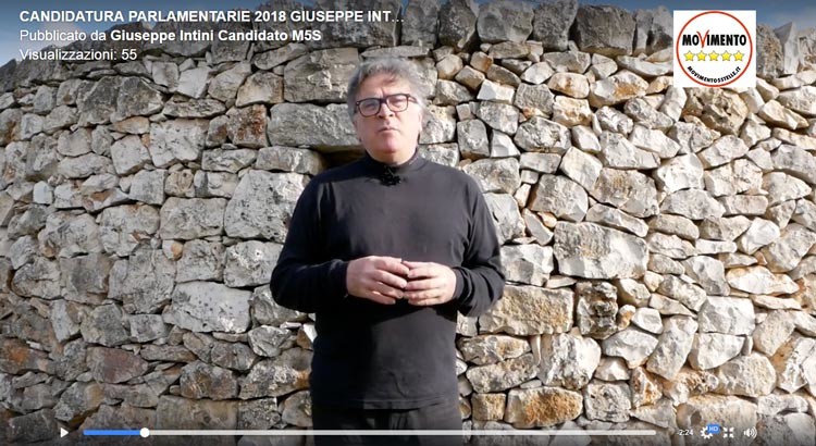 Parlamentarie 5 Stelle, un nocese tra i candidati