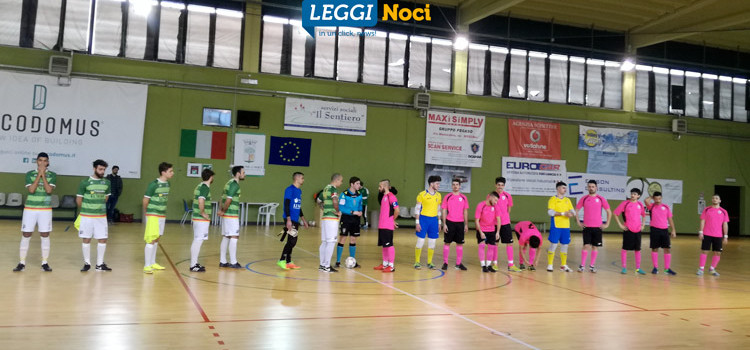 Noci Calcio a Cinque, Lenoci e Gentile firmano la prima vittoria del 2018