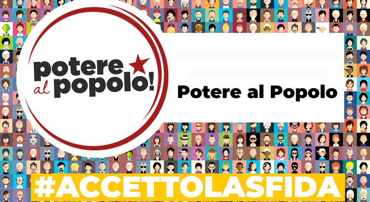 Potere al Popolo: incontro al Chiostro delle Clarisse Potere al Popolo: incontro al Chiostro delle Clarisse