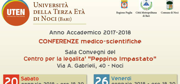UTEN, al via le conferenze medico-scientifiche UTEN, al via le conferenze medico-scientifiche