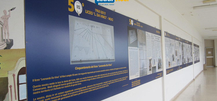 Una mostra per celebrare i 50anni del liceo “Leonardo da Vinci”