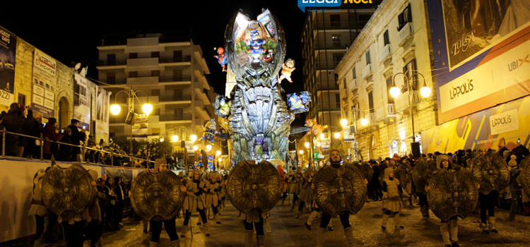 624^ Edizione del Carnevale di Putignano: vince Deni Bianco con “2018 Odissea nello Strazio”